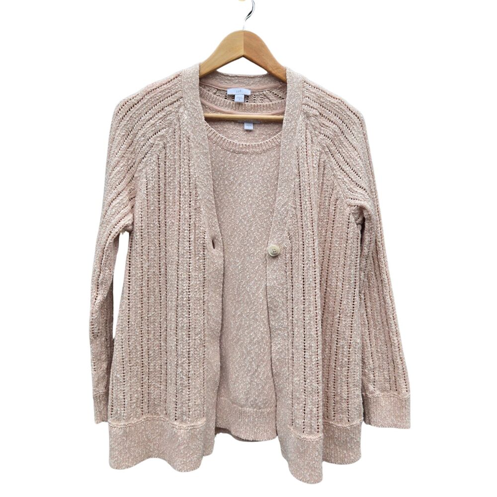 Soft Neutral Coastal Grandma Cream Peach Quiet Luxury Classic Preppy Sweater Set